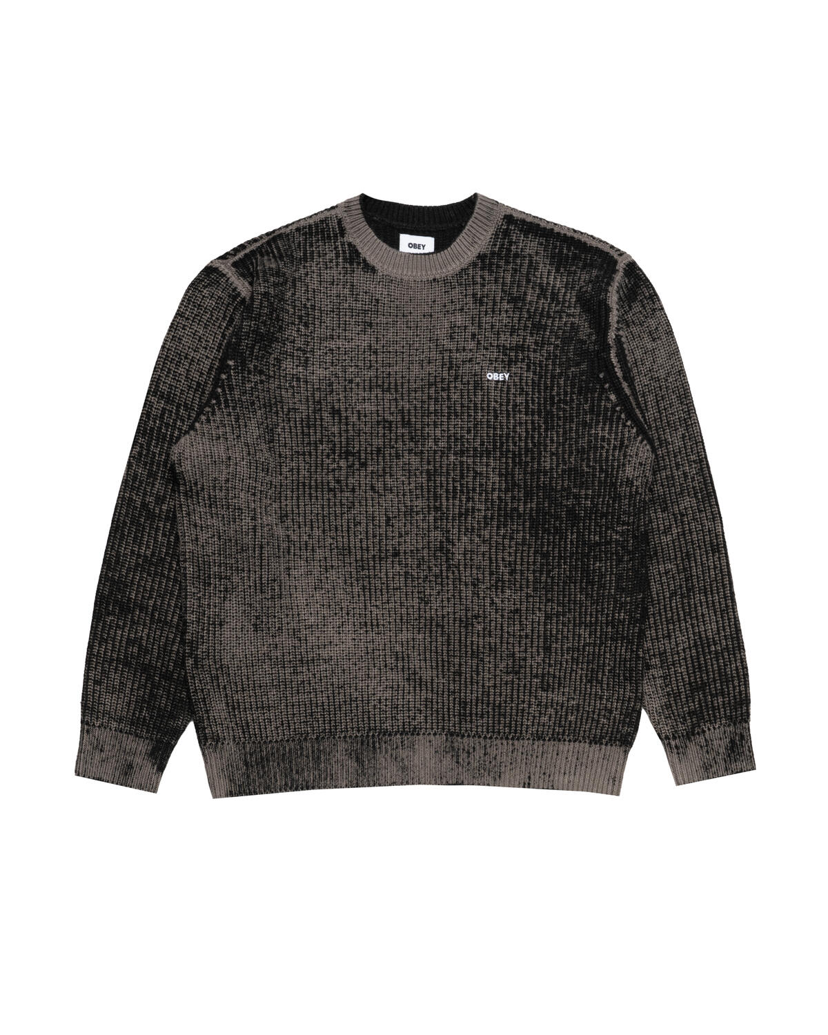obey-spray-effect-sweater-